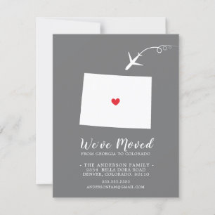Faire-part de déplacement   COLORADO