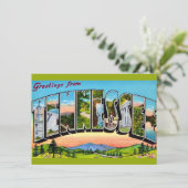 Faire-part de déplacement de carte postale Tenness (Debout devant)