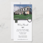 Faire-part de déplacement de clé squelette (Devant)