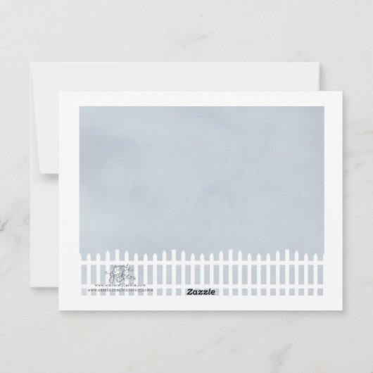 Faire-part de déplacement de clôture de ticket (Dos)