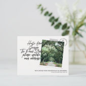 Faire-part de déplacement de destination de l'État (Debout devant)