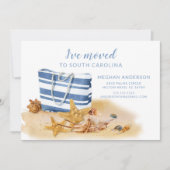 Faire-part de déplacement de la coque de mer de pl (Devant)