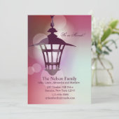 Faire-part de déplacement de la lampe (Debout devant)