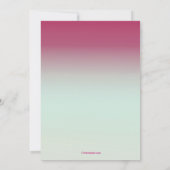 Faire-part de déplacement de la lampe (Dos)