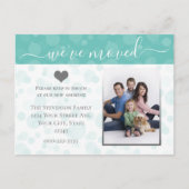 Faire-part de déplacement de la photo cardiaque Ch (Devant)