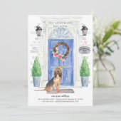 Faire-part de déplacement de la porte avant de Blo (Debout devant)