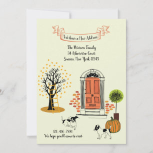 Faire-part de déplacement de la porte avant de l'a