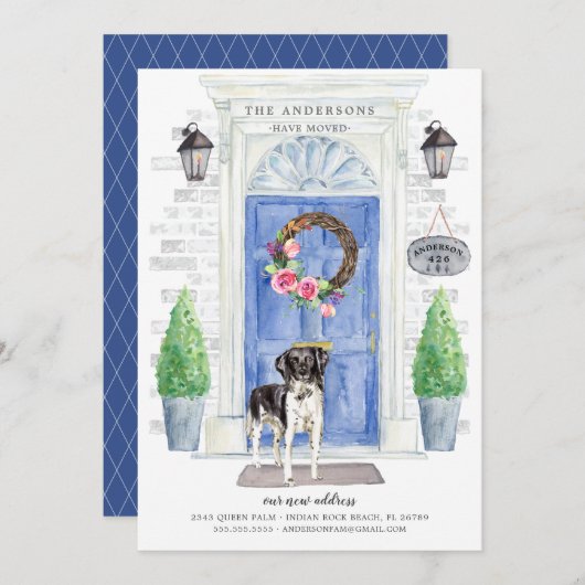 Faire-part de déplacement de la porte avant Stabyh (Devant / Derrière)