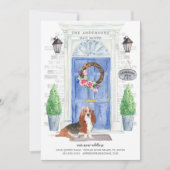 Faire-part de déplacement de la porte d'entrée de  (Devant)