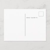 Faire-part de déplacement de l'illustration clé de (Dos)