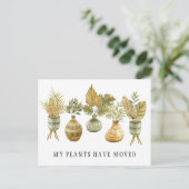 Faire-part de déplacement de nouvelle adresse Plan (Debout devant)