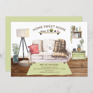 Faire-part de déplacement des chiens maltais