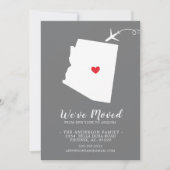 Faire-part de déplacement | État ARIZONA (Devant)