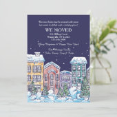 Faire-part de déplacement nocturne (Debout devant)