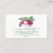 Faire-part de déplacement | Nouvelle maison pour l (Devant)