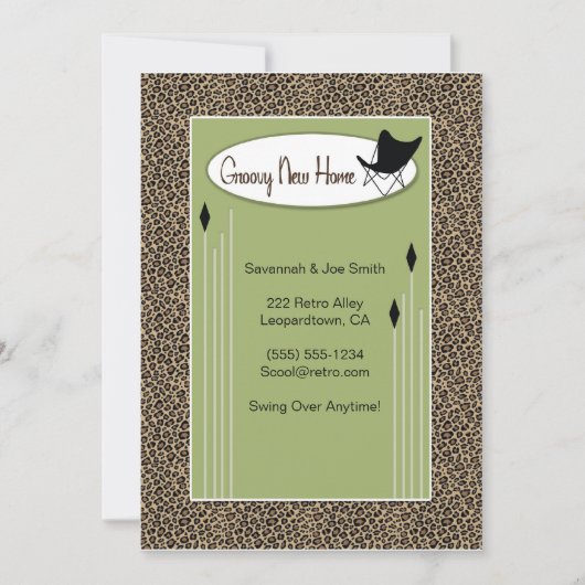 Faire-part de déplacement super de la nouvelle mai (Devant)