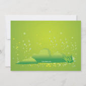 Faire-part de déplacement vert de la ville (Dos)