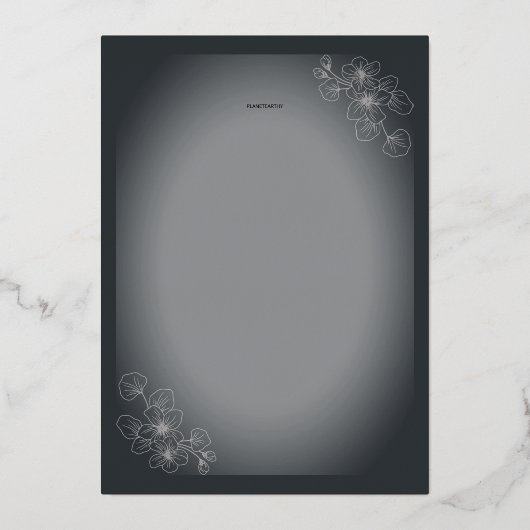 Faire-part de dépouille Batman (Recto)