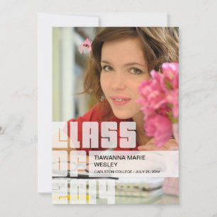 Faire-part de diplôme