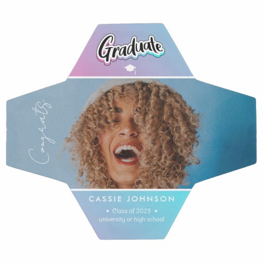 Faire-part de diplôme (Plat)