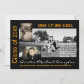 Faire-part de diplôme (Devant)