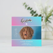 Faire-part de diplôme (Debout devant)