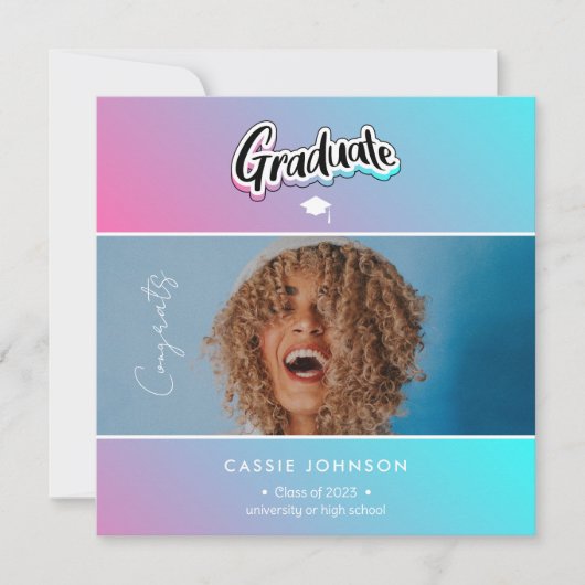 Faire-part de diplôme (Devant)