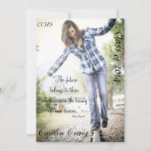 Faire-part de diplôme (Devant)