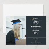 Faire-part de diplôme / Carte d'invitation (Devant / Derrière)