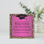 Faire-part de diplôme de Cheetah (Debout devant)