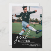 Faire-part de diplôme de football Invitation (Devant)