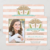 Faire-part de diplôme de l'école de soins infirmie (Devant / Derrière)