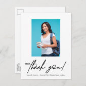 Faire-part de diplôme de l'Université Photo (Devant / Derrière)