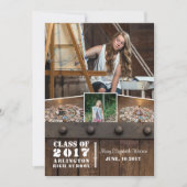 Faire-part de diplôme de photographie (Devant)