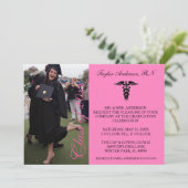 Faire-part de diplôme d'études Médicales de la RN (Debout devant)