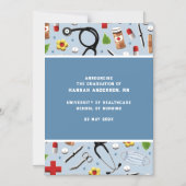 Faire-part de diplôme en infirmière (Recto)