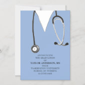 Faire-part de diplôme en infirmière (Recto)