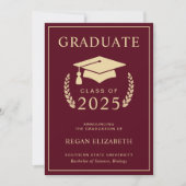 Faire-part de diplôme Invitation (Devant)