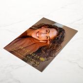 Faire-part de diplôme Invitation Carte photo diplô (Rotation)