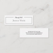 Faire-part de diplôme Nom de la classe de 2022 (Devant / Derrière)