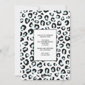 Faire-part de diplôme Wild One (Dos)