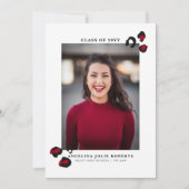 Faire-part de diplôme Wild One (Devant)