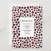 Faire-part de diplôme Wild One (Dos)