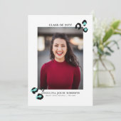 Faire-part de diplôme Wild One (Debout devant)