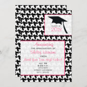 Faire-part de diplômes de Houndstooth 2013 (Devant / Derrière)