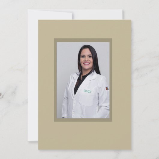 Faire-part de doctorat ostéopathique (Dos)