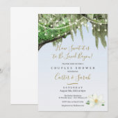 Faire-part de douche de couples, Douche de mariage (Devant / Derrière)