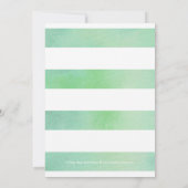 Faire-part de douche de mariage Botanical Touch (Dos)