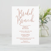 Faire-part de douche de nuptiale de bouquet de scr (Debout devant)