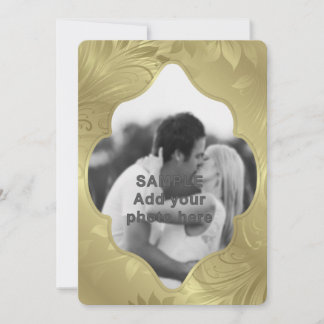 Faire-part de Faire-part de mariage Formel Gold Fr